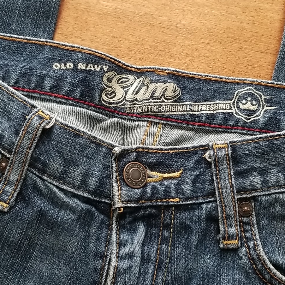 Old navy slim authentic men's jeans 28x30